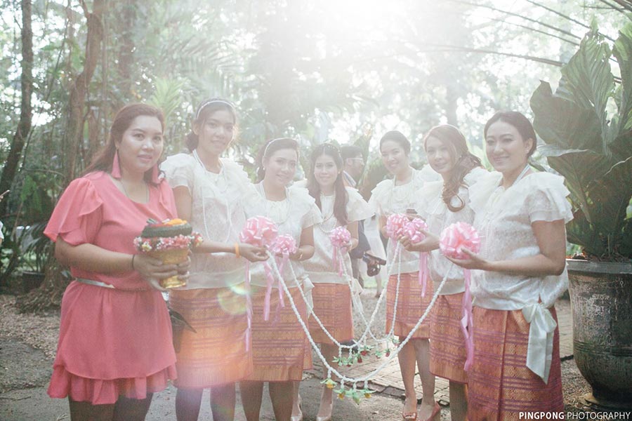 จัดดอกไม้งานแต่ง ที่ Little Tree Garden