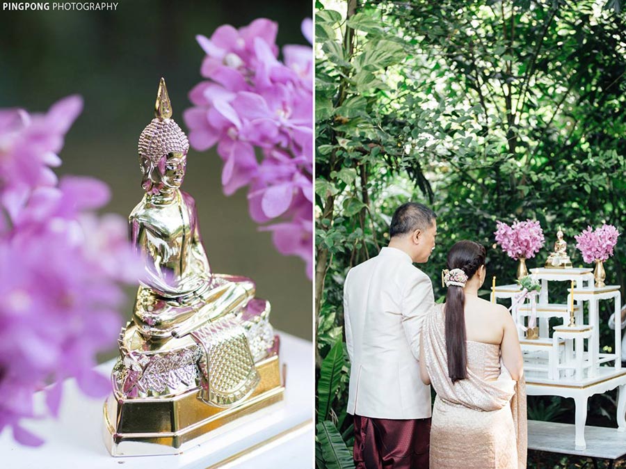 จัดดอกไม้งานแต่ง ที่ Little Tree Garden