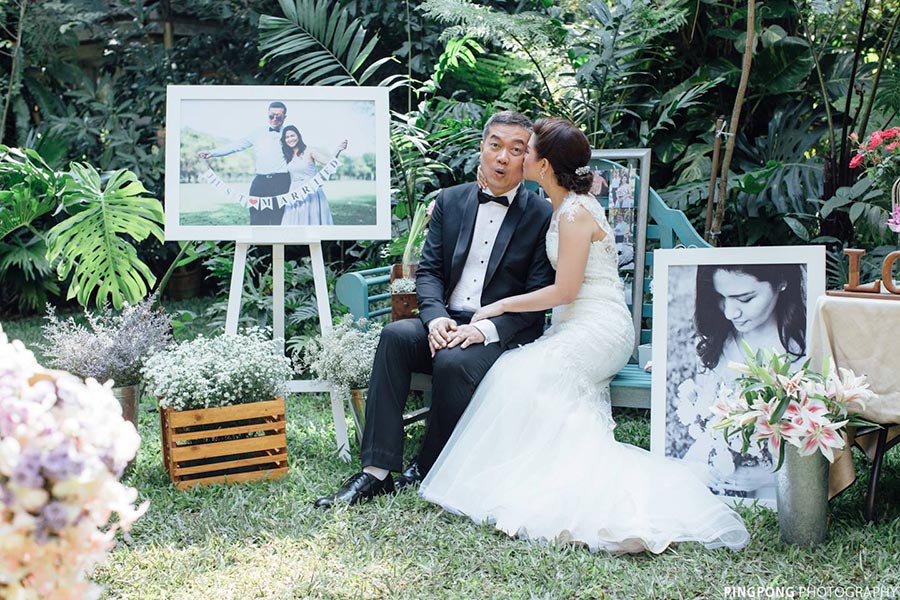 จัดดอกไม้งานแต่ง ที่ Little Tree Garden