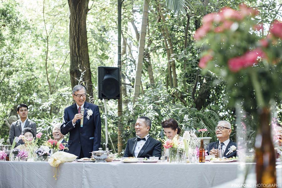 จัดดอกไม้งานแต่ง ที่ Little Tree Garden