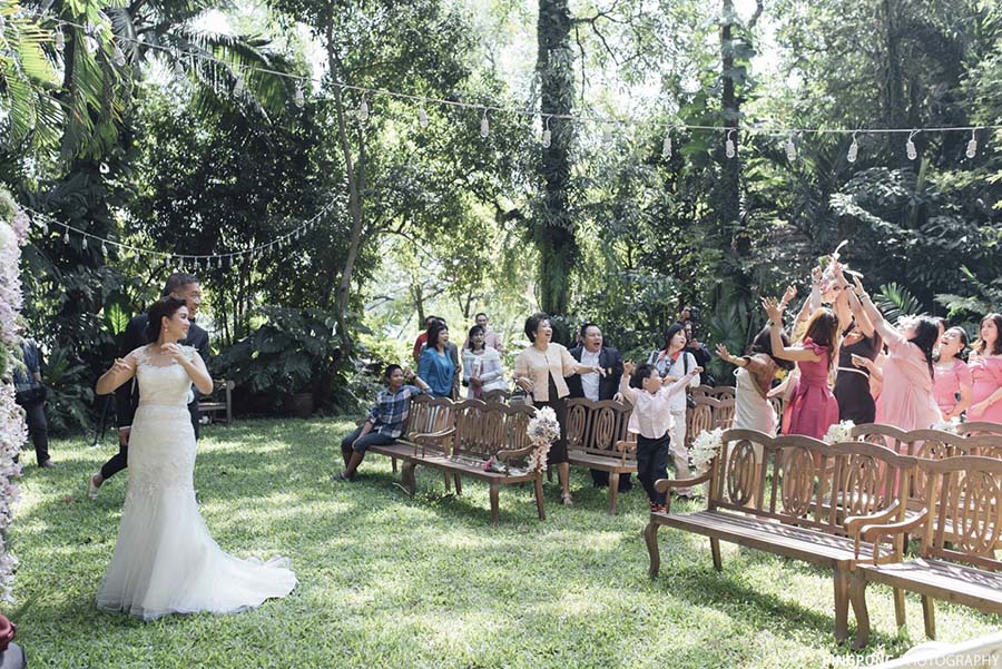 จัดดอกไม้งานแต่ง ที่ Little Tree Garden