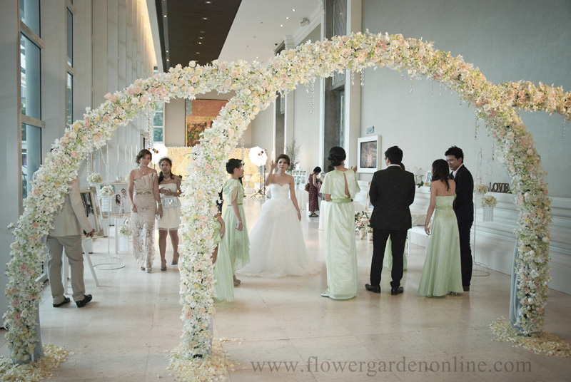 จัดดอกไม้งานแต่ง
