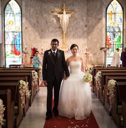 wedding at Assumption Cathedral Church